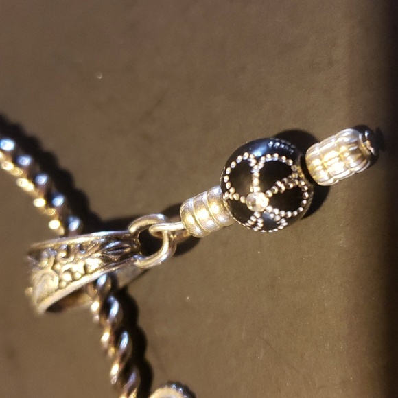 Charm Bracelet With Camper Charm and Black Flower - 3/$15 - Picture 3 of 6